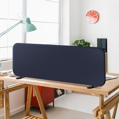 Freestanding Desk Divider Panel for Office Privacy & Workspace Separation
