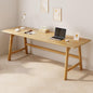 IOTXY Solid Wood Writing Table - Minimalist PC Computer Desk