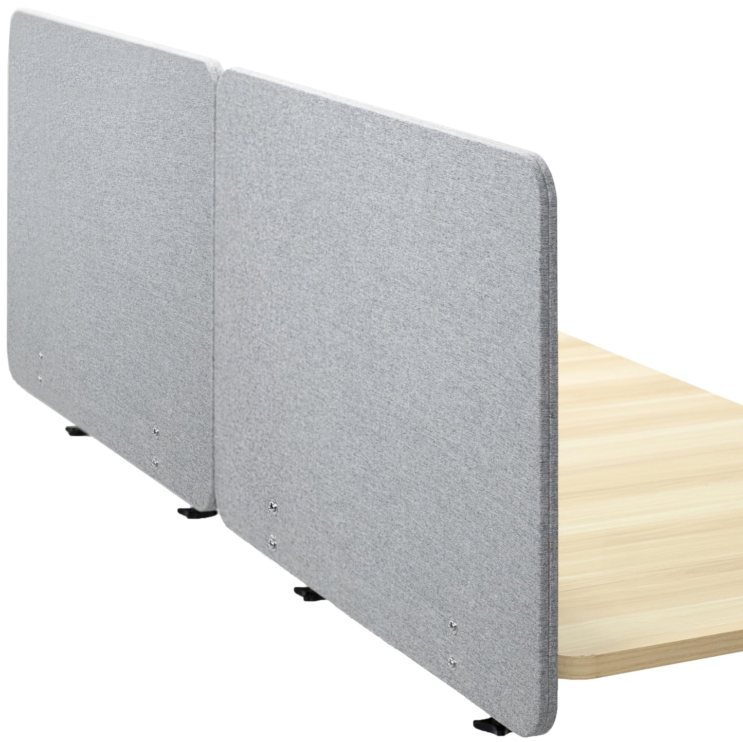 VIVO Freestanding Privacy Panel, Cubicle Divider, Acoustic Wall Partition