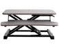 Height Adjustable Desk Converter with Dual Monitor Workstation