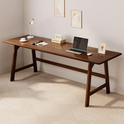 IOTXY Solid Wood Writing Table - Minimalist PC Computer Desk