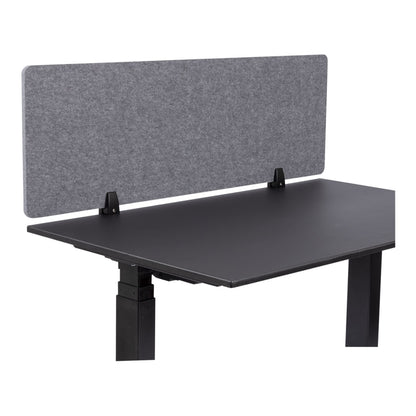 Clamp-On Acoustic Desk Divider Panel for Privacy & Noise Reduction