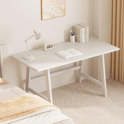 IOTXY Solid Wood Writing Table - Minimalist PC Computer Desk