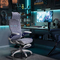 Ergonomic Mesh Office Chair with Footrest & Adjustable Lumbar Support