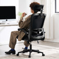 Ergonomic Office Chair with Lumbar Support & Breathable Mesh