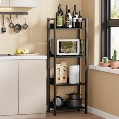 Furologee Tall Bookshelf with Drawers