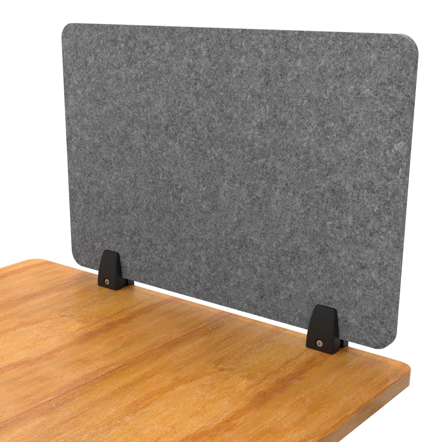 Clamp-On Acoustic Desk Divider Panel for Privacy & Noise Reduction