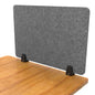 Clamp-On Acoustic Desk Divider Panel for Privacy & Noise Reduction