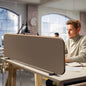 Freestanding Desk Divider Panel for Office Privacy & Workspace Separation