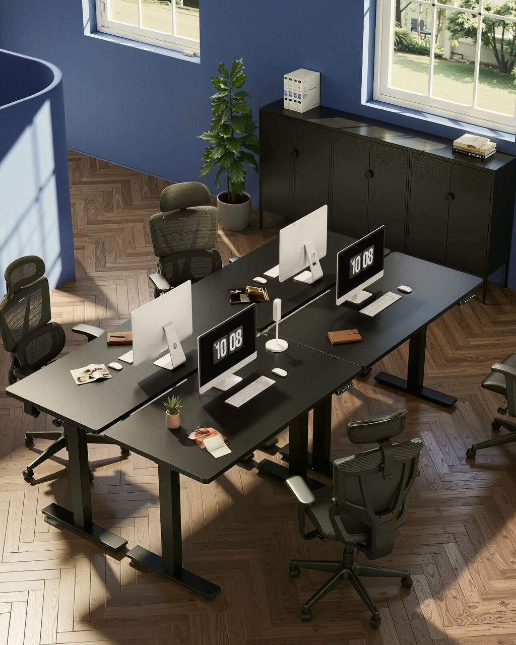 Electric Standing Desk with Memory Presets & Adjustable Height