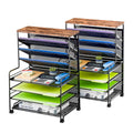 7 Tier Desk File Organizer with Paper Tray & Pen Holder