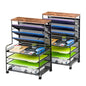 7 Tier Desk File Organizer with Paper Tray & Pen Holder