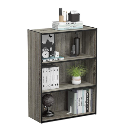Tiered Storage Shelf for Office and Home Organization