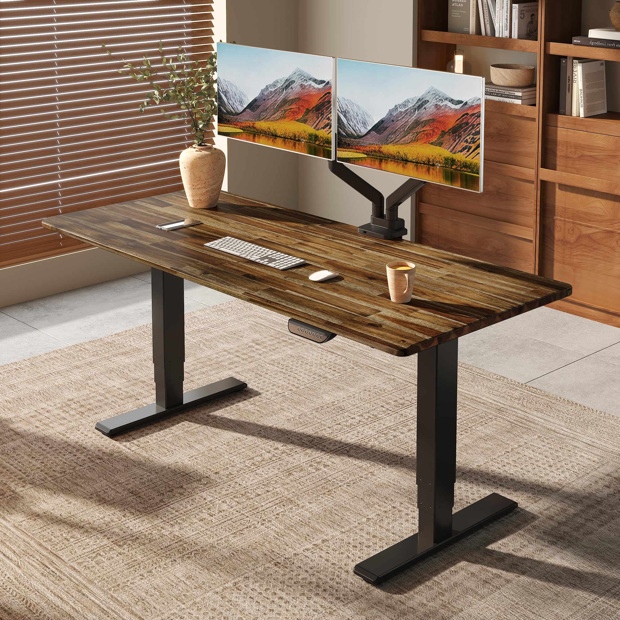 Electric Standing Desk with Dual Motor Height Adjustment