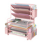 7 Tier Desk File Organizer with Paper Tray & Pen Holder