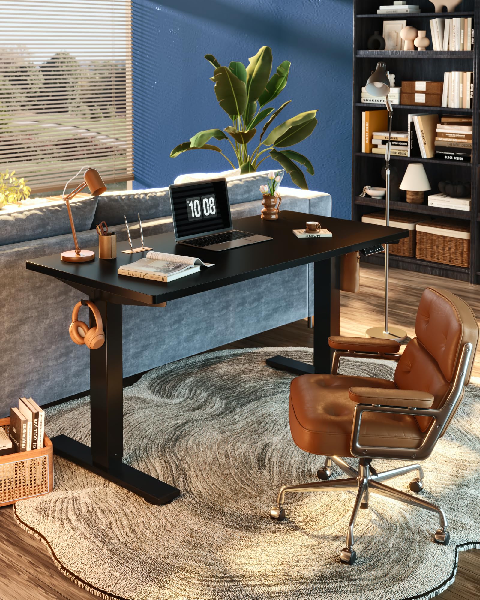 Electric Standing Desk with Memory Presets & Adjustable Height